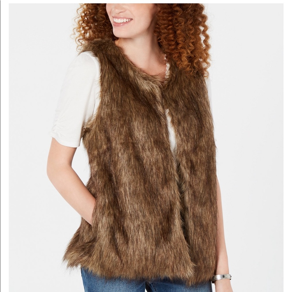 Faux Fur Coat